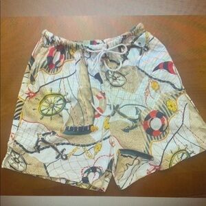 Nautical Print woMen's Shorts